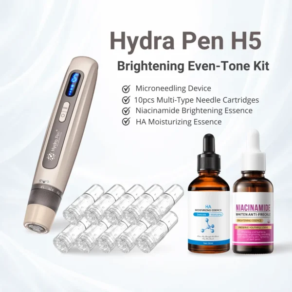 hydra pen h5 brightening even tone microneedling bundle