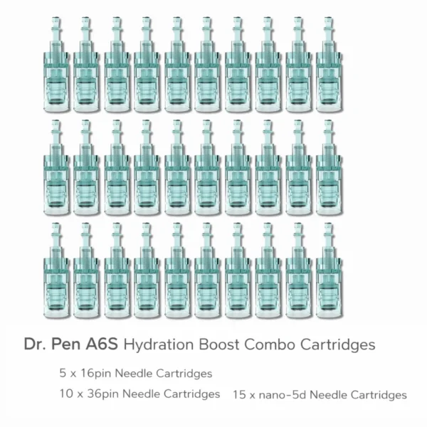 dr. pen a6s hydration boost combo cartridges total 30pcs