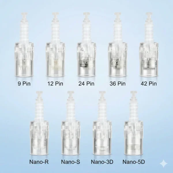 dr.pen m7 m5 n2 e30 cartridges needle kit 9 types in 1 box